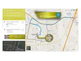 Jarak Dari Tol BORR ke Lokasi Algira Town House 1
