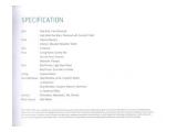Spesification