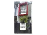 Jual rumah Sunter 5x15m 3lantai, hadap Utara