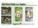 Rumah 2 lantai di Cluster Sapphire Pondok Hijau Golf Tangerang