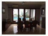 Jual Rumah  Pondok Indah Lengkap Furnitures +Kolam Renang Cantik,Lingkungan Aman dan Suasana Asri