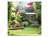 House in Strategic Location with Nice Beautiful Garden at Jl. Lombok-Menteng For Sale