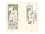Rumah Baru Bagus Dalam Cluster Desain Minimalis Modern