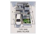 Jual Rumah Murah Exclusive Daru Village Hanya Selangkah ke Stasiun dan dekat Tol Legok Cicilan 1 Juta Flat Sampai Lunas