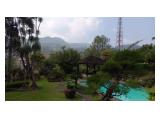 Jual Cepat Villa Cantik View Gunung - Akses Jalan Raya Tapi Tenang, Pool, Taman Besar & Bagus - 5 Kamar Tidur
